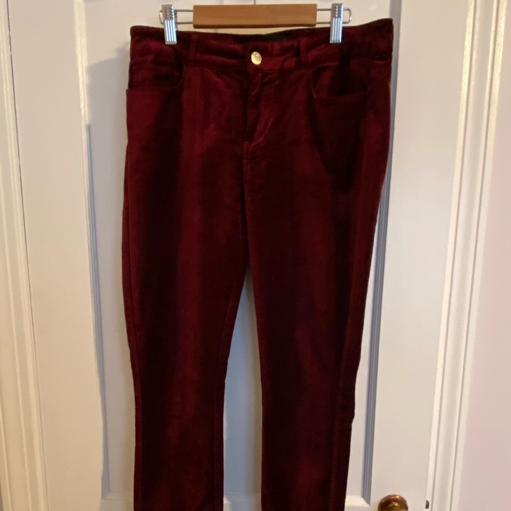 Paige Velveteen Pants
